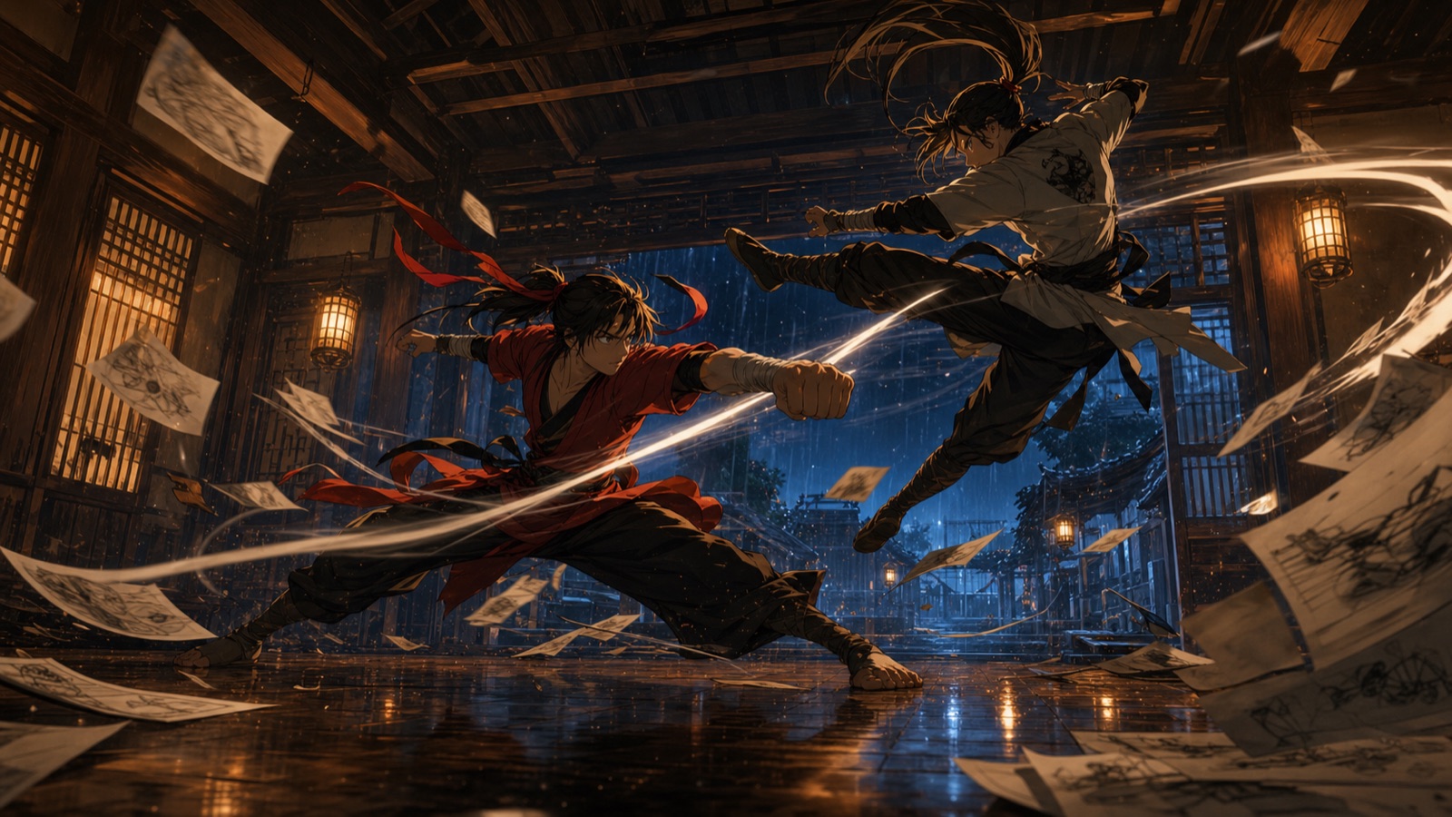 Anime Martial Arts Duel
