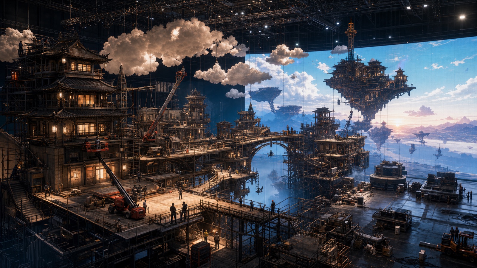 Virtual Production Set